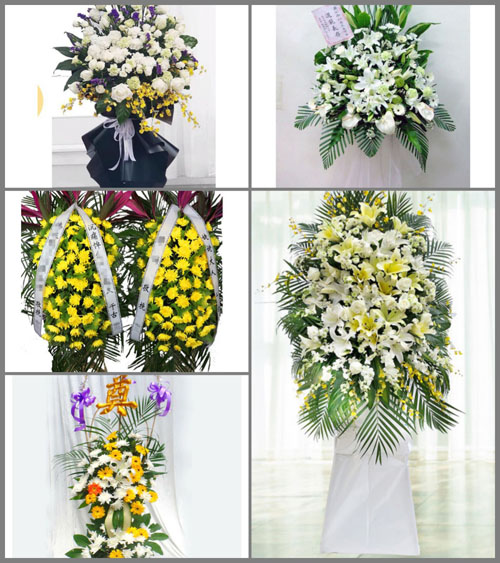 湖南湘潭湘潭县乌石镇白事花篮预定